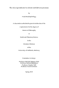 Cover page: The role of groundwater in volcanic and fault zone processes