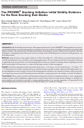 Cover page: The PROMIS Smoking Initiative: initial validity evidence for six new smoking item banks.