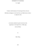 Cover page: Correlates and Determinants of Psychological Distress between Older Korean Immigrants in the United States and Older Koreans in Korea: A comparative study