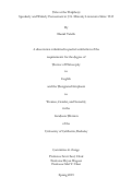 Cover page: Ethos at the Periphery: Speakerly and Writerly Persuasions in U.S. Minority Literatures Since 1945