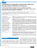 Cover page: Central Macular Topographic and Volumetric Measures: New Biomarkers for Detection of Glaucoma