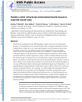 Cover page: Flexible control of Pavlovian-instrumental transfer based on expected reward value.