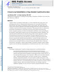 Cover page: Closed-Loop Rehabilitation of Age-Related Cognitive Disorders