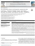 Cover page: Anti-inflammatory drug use and progressive supranuclear palsy