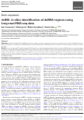 Cover page: dsRID: in silico identification of dsRNA regions using long-read RNA-seq data