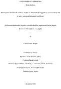 Cover page: Development, livelihoods and food security in Guatemala: Using primary and secondary data to better understand household well-being.