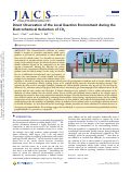 Cover page: Direct Observation of the Local Reaction Environment during the Electrochemical Reduction of CO2