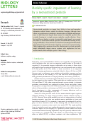 Cover page: Modality-specific impairment of learning by a neonicotinoid pesticide.