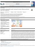 Cover page: Investigating explainable transfer learning for battery lifetime prediction under state transitions