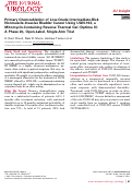 Cover page: Primary Chemoablation of Low-Grade Intermediate-Risk Nonmuscle-Invasive Bladder Cancer Using UGN-102, a Mitomycin-Containing Reverse Thermal Gel (Optima II): A Phase 2b, Open-Label, Single-Arm Trial.