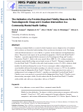 Cover page: The Validation of a Provider-Reported Fidelity Measure for the Transdiagnostic Sleep and Circadian Intervention in a Community Mental Health Setting