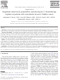 Cover page: Sequential intravesical gemcitabine and mitomycin C chemotherapy regimen in patients with non-muscle invasive bladder cancer