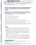 Cover page: Incidence of End-Stage Renal Disease Among Newly Diagnosed Systemic Lupus Erythematosus Patients: The Georgia Lupus Registry.