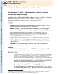 Cover page: Simultaneous T1 and B1+ Mapping Using Reference Region Variable Flip Angle Imaging