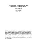 Cover page: Facilitation of Competing Bids and the Price of a Takeover Target