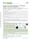 Cover page: Mechanical and Biochemical Stimulation of 3D Multilayered Scaffolds for Tendon Tissue Engineering