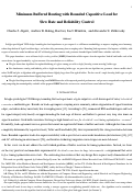 Cover page: Minimum buffered routing with bounded capacitive load for slew rate and reliability control