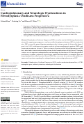 Cover page: Cardiopulmonary and Neurologic Dysfunctions in Fibrodysplasia Ossificans Progressiva