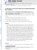 Cover page: In&nbsp;vitro and in&nbsp;vivo toxicity of urban and rural particulate matter from California