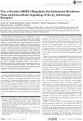 Cover page: The α-Arrestin ARRDC3 Regulates the Endosomal Residence Time and Intracellular Signaling of the β2-Adrenergic Receptor*