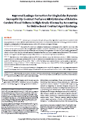 Cover page: Improved Leakage Correction for Single-Echo Dynamic Susceptibility Contrast Perfusion MRI Estimates of Relative Cerebral Blood Volume in High-Grade Gliomas by Accounting for Bidirectional Contrast Agent Exchange.