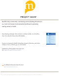 Cover page: Health in my community: conducting and evaluating PhotoVoice as a tool to promote environmental health and leadership among Latino/a youth.