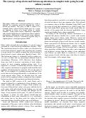 Cover page: The synergy of top-down and bottom-up attention in complex task: going beyond saliency models.