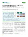 Cover page: Measurement of Small Molecular Dopant F4TCNQ and C60F36 Diffusion in Organic Bilayer Architectures