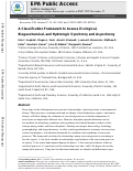 Cover page: A Classification Framework to Assess Ecological, Biogeochemical, and Hydrologic Synchrony and Asynchrony