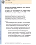 Cover page: Subacute sclerosing panencephalitis in an infant: Diagnostic role of viral genome analysis