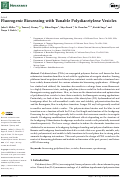 Cover page: Fluorogenic Biosensing with Tunable Polydiacetylene Vesicles