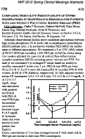 Cover page: COMPARING MORTALITY-PREDICTABILITY OF HYPER-PHOSPHATEMIA IN MAINTENANCE HEMODIALYSIS PATIENTS WITH AND WITHOUT POLYCYSTIC KIDNEY DISEASE (PKD)