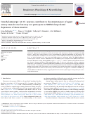 Cover page: Catecholaminergic A1/C1 neurons contribute to the maintenance of upper airway muscle tone but may not participate in NREM sleep-related depression of these muscles