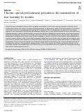 Cover page: Chronic opioid pretreatment potentiates the sensitization of fear learning by trauma