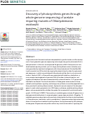 Cover page: Discovery of photosynthesis genes through whole-genome sequencing of acetate-requiring mutants of Chlamydomonas reinhardtii