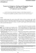 Cover page: Toward an Endgame: Finding and Engaging People Unaware of Their HIV-1 Infection in Treatment and Prevention