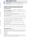 Cover page: Transgender-related discrimination and substance use, substance use disorder diagnosis and treatment history among transgender adults