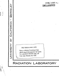 Cover page: The Isotope Effect in the Decomposition of Oxalic Acid 1,2