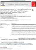 Cover page: Design of a randomized superiority trial of a brief couple treatment for PTSD