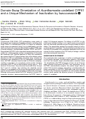 Cover page: Domain-Swap Dimerization of Acanthamoeba castellanii CYP51 and a Unique Mechanism of Inactivation by Isavuconazole.