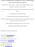 Cover page: Cytotoxicity of Thirdhand Smoke and Identification of Acrolein as a Volatile Thirdhand Smoke Chemical That Inhibits Cell Proliferation