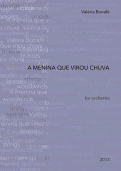 Cover page: A menina que virou chuva