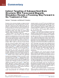 Cover page: Indirect Targeting of Subsuperficial Brain Structures With Transcranial Magnetic Stimulation Reveals a Promising Way Forward in the Treatment of Fear