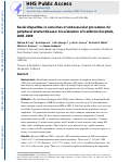 Cover page: Racial Disparities in Outcomes of Endovascular Procedures for Peripheral Arterial Disease: An Evaluation of California Hospitals, 2005–2009