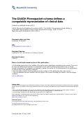 Cover page: The GA4GH Phenopacket schema defines a computable representation of clinical data