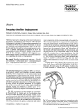 Cover page: Imaging shoulder impingement