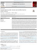 Cover page: A fractal model of granitic intrusion and variability based on cellular automata