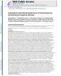 Cover page: Examination of the shared genetic basis of anorexia nervosa and obsessive–compulsive disorder