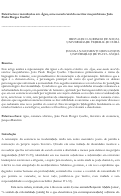 Cover page: Existências e resistências em Água, uma novela rural do escritor moçambicano João Paulo Borges Coelho