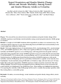 Cover page: Sexual Orientation and Gender Identity Change Efforts and Suicide Morbidity Among Sexual and Gender Minority Adults in Colombia